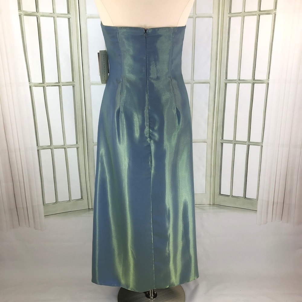 Scott McClintock Strapless Fit Flare Evening Dress - Picture 2 of 8